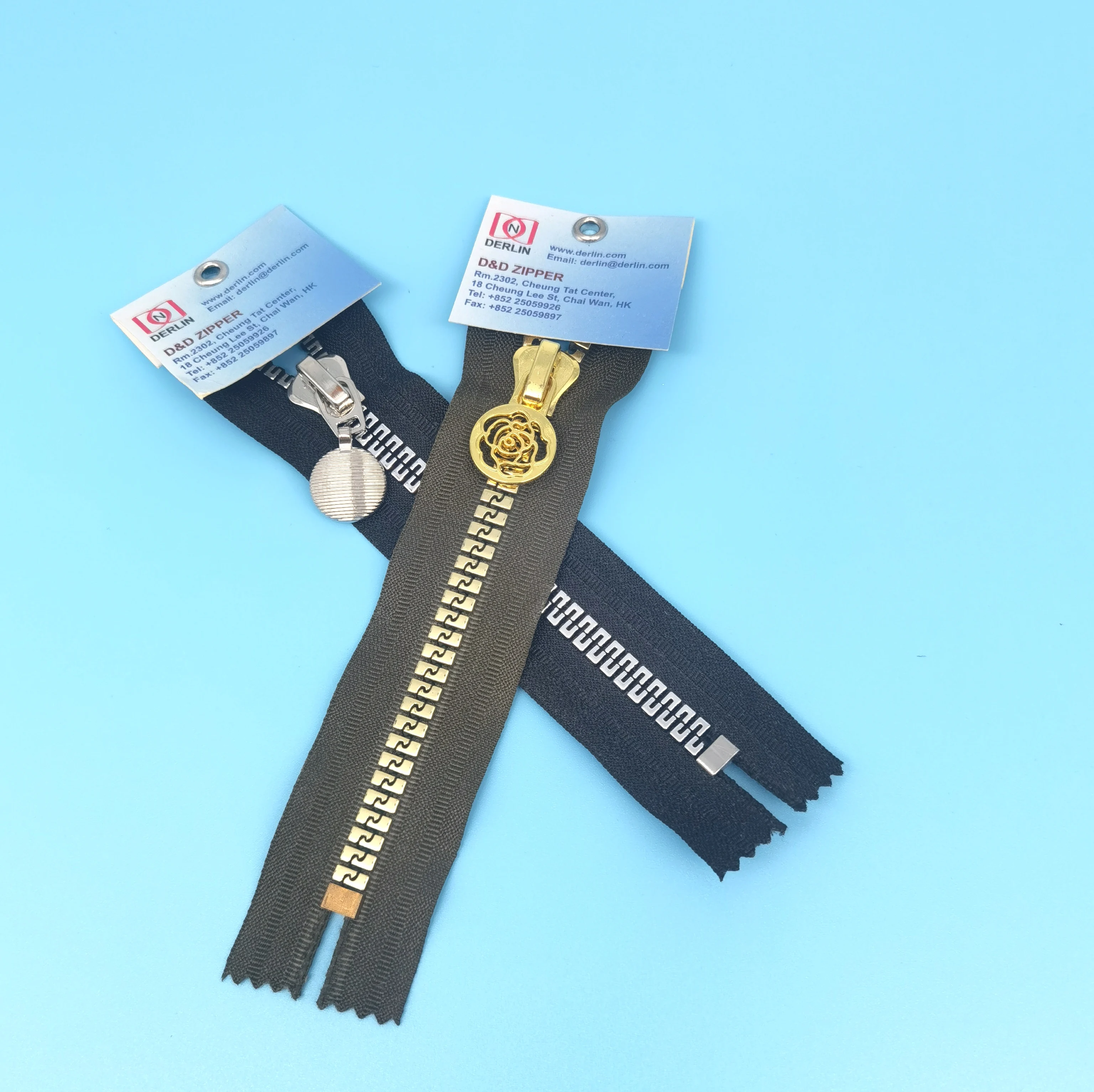 OEKO-TEX  Casual Contrast Colour Special Vislon Plastic Resin Derlin Zipper 8#derlin u-shaped teedh