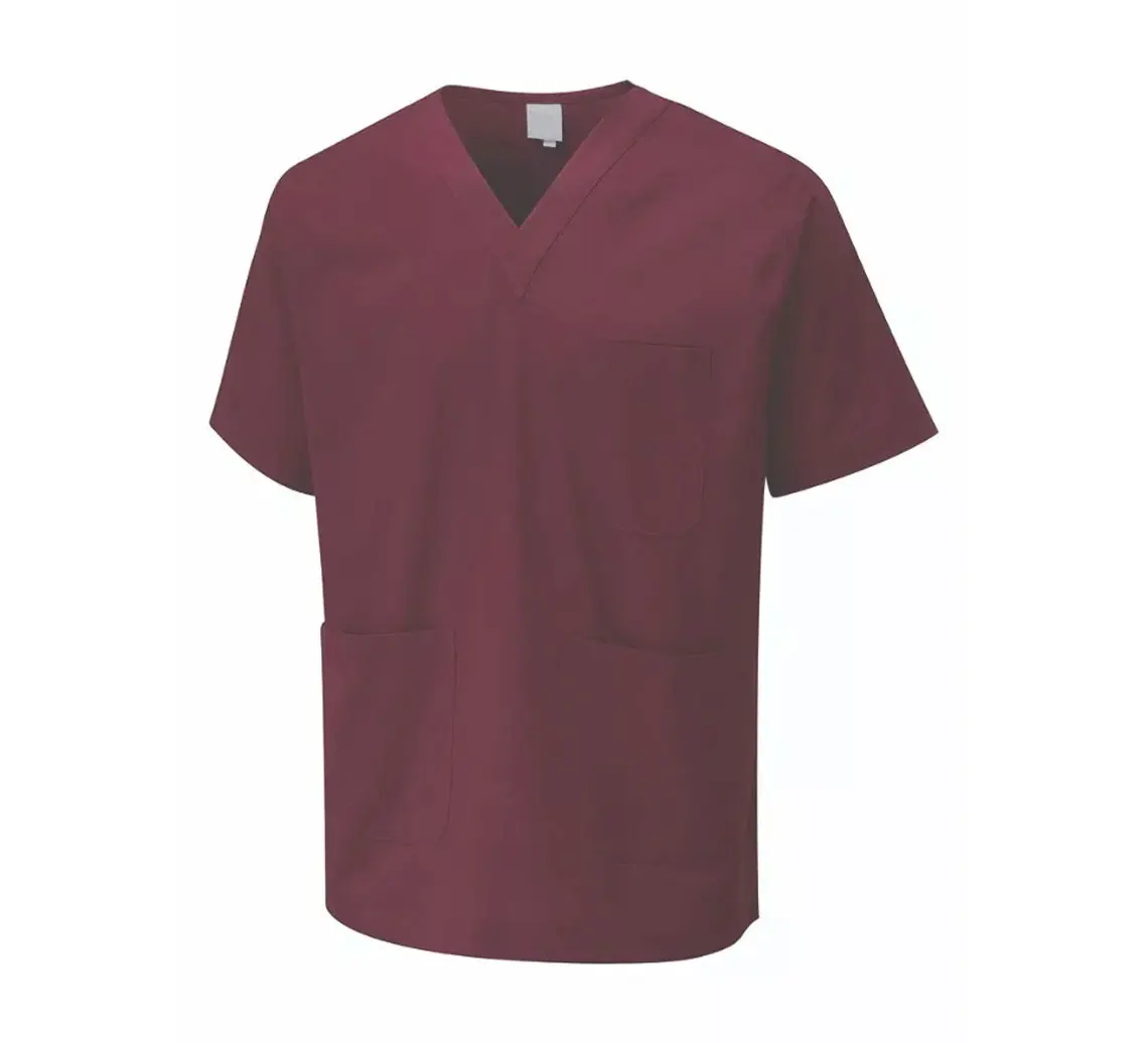New Arrival Best Selling Medical Uniform Scrubs Tops High Manufacturer Hot Selling top quality breathable Men Scrub Uniform Tops