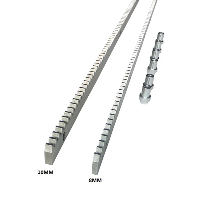 10mm thickness Automatic sliding gate operator opener motor galvanized 1 meter length gear rack rail