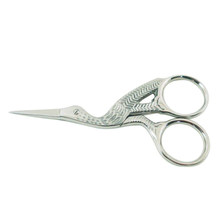 Pointy tip 4 Inch Large Handle Embroidery Scissors customize size and color embroidery scissors