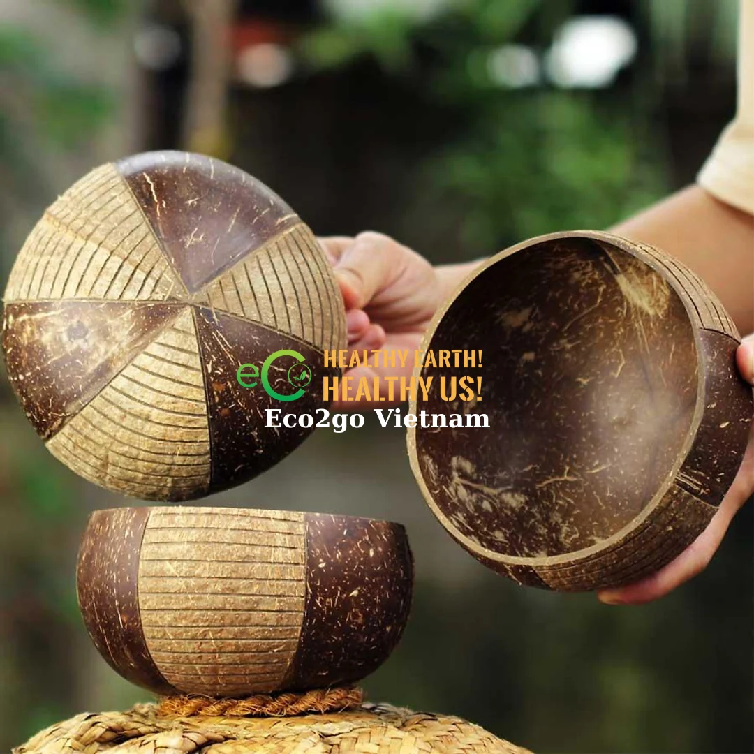 High Quality Natural Handmade 100% Lacquered Coconut Bowl/ Coconut Bowl Candle Made In Vietnam