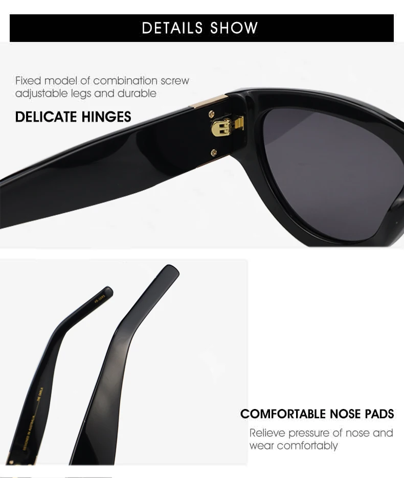 2023 New Arrivals Polarized Acetate Frame Custom Mirror Sun Glasses Frame with Logo Late Fashion Cat eye Sunglasses Women