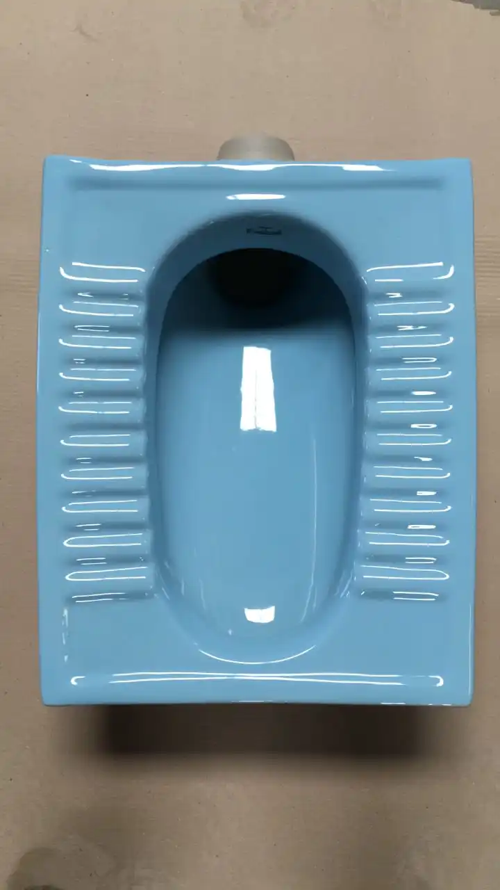Grepl Sanitary Ware Manufacturer Hot Sale Ceramic  Colour Squatting Pan Wc Toilet