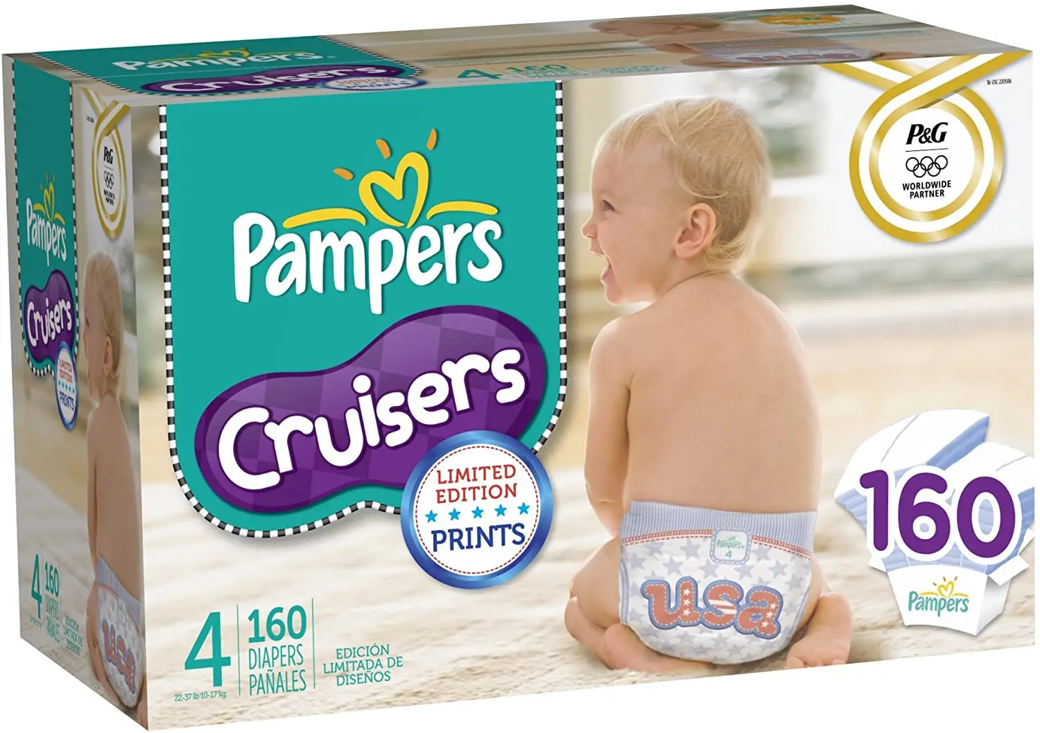 Pampers Swaddlers Active Baby Diapers All Sizes and Counts