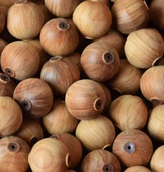 Natural Mysore Sandalwood Unpolished Beads  Big Size Wooden Ball for Meditation Chanting Jaap Mala Rosary  16/18/20/22/24 mm