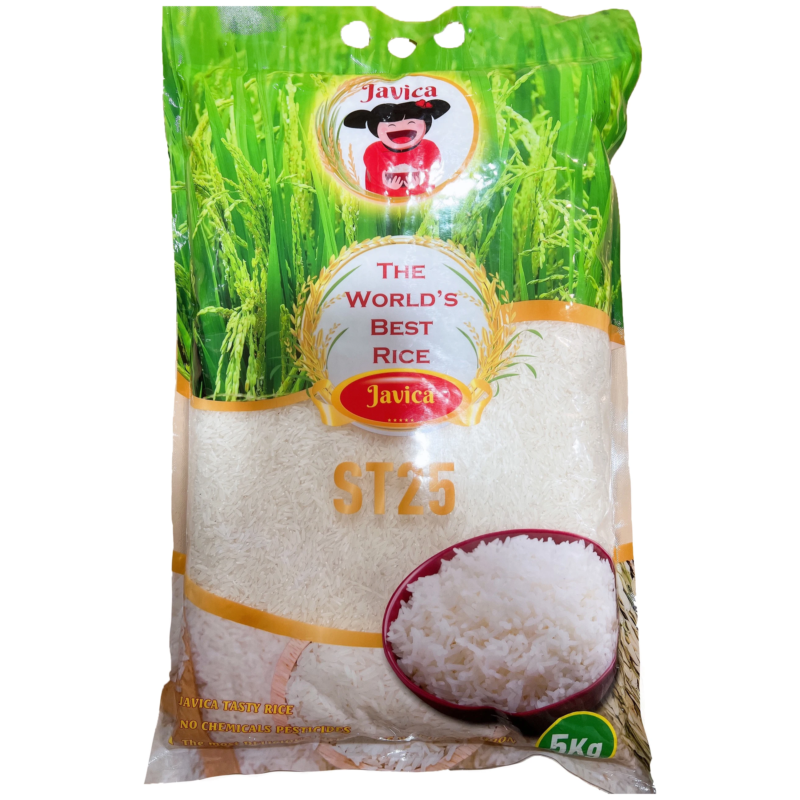 Hot Selling 2022 Wholesale Long Grain White Rice From Vietnam Best Price For ST25 Rice To Export Ready To Ship