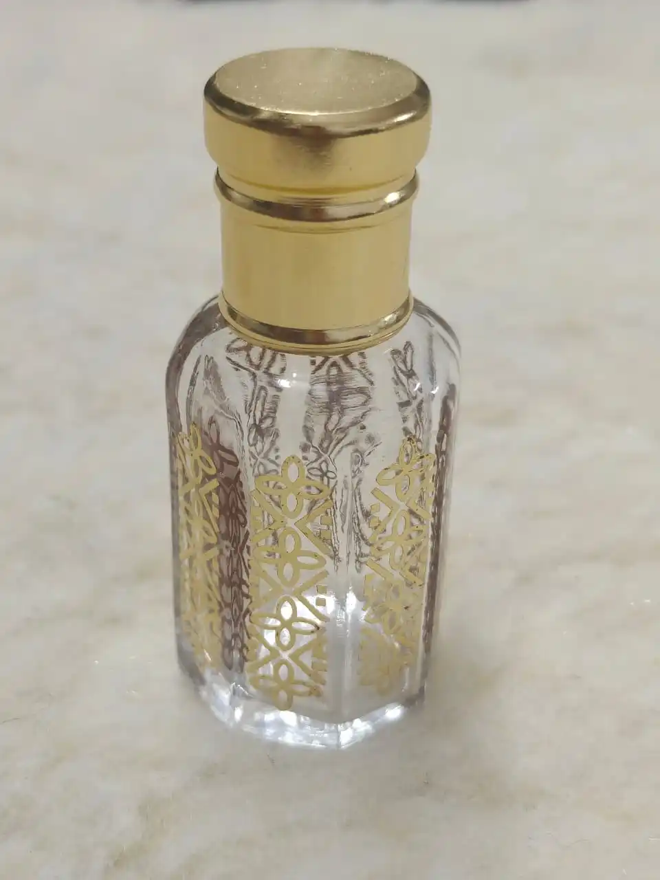 Manaal Enterprises Fancy Design 6ml 8ml Mini Small Refillable Glass Perfume Bottle Roller Glass Serum Bottle Attar Bottle
