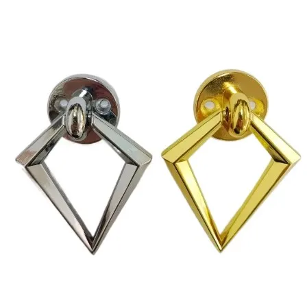 Wholesale 2021 Modern Square Drop Handle Door Knocker in Chrome for Sofa