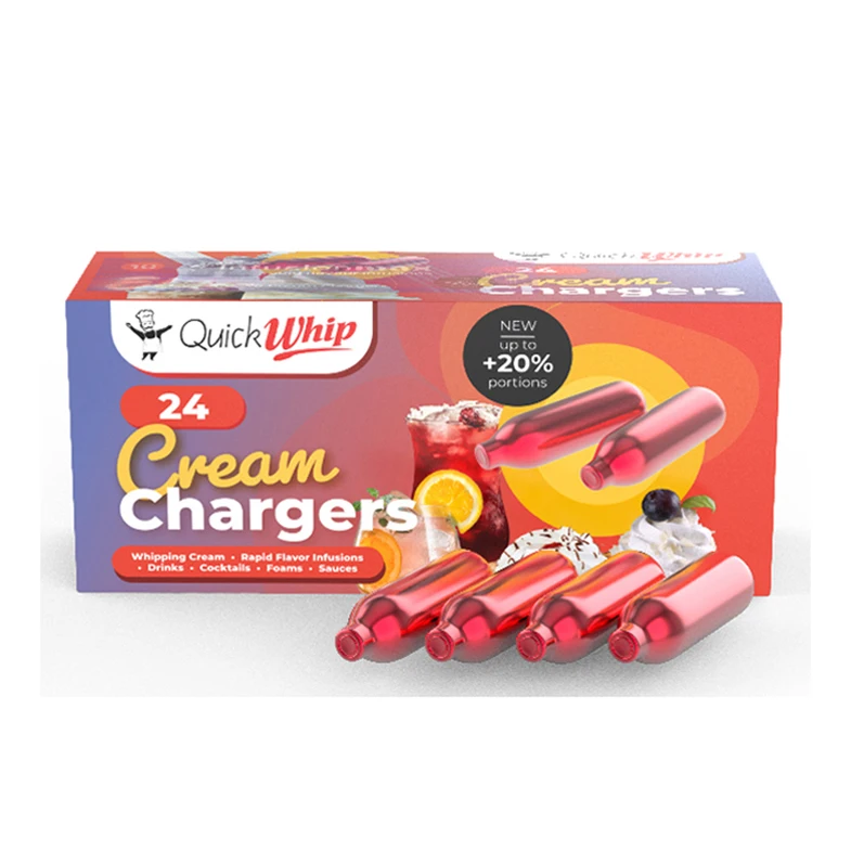 CE Certified Leading Australian Supplier Selling Top Notch Quality Product of 9g Quickwhip Cream Charger at Best Deal