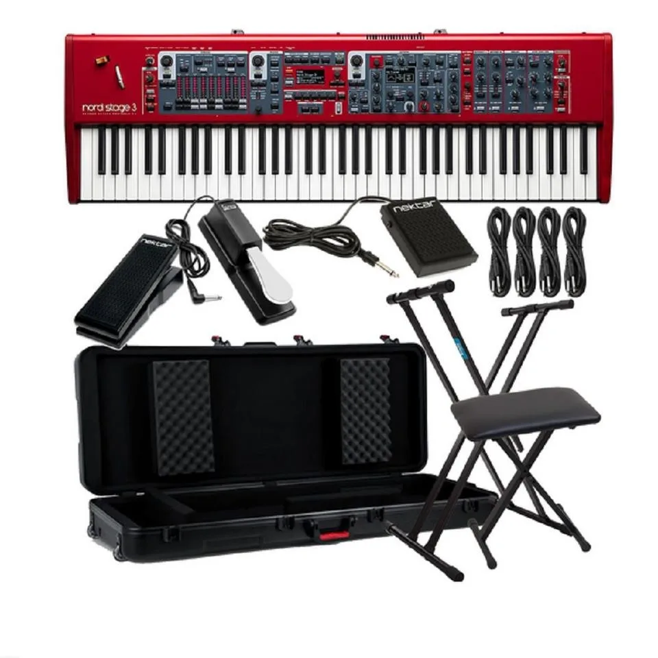 Аутентичный Новый Nord Stage 3 аутентичная 88-клавишная взвешенная клавиатура с молотком