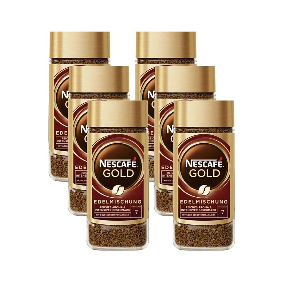 Nescafe мгновенный кофе/оптовая продажа оригинальный Золотой 190 г (банка) порошок для растворимого кофе/Nescafe 3 в
