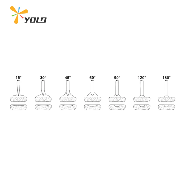 Pre-grounded WCe20 Tungsten Electrode 2% cerium grey tungsten electrode Easy soldering of 2-terminal tungsten electrodes