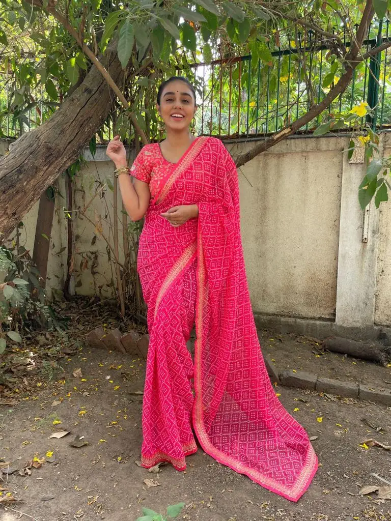 Top Selling High Quality Indian Saree Latest Design Georgette Fabric Heavy Embroidery Work Comfortable Stylish Weddings Parties