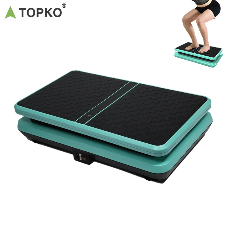 TOPKO High Quality Slim Exercise Fitness Vibration Plate Home Fitness Fat Burning Vibration Plate Exercise Machine