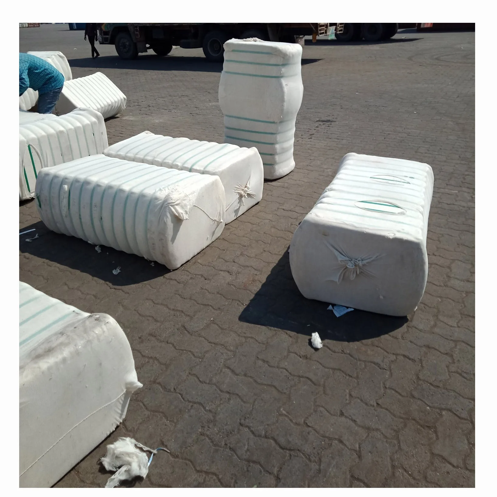 Белые хлопковые тряпки для протирки/100% тюки стеклоочистителей оптовая продажа одежды