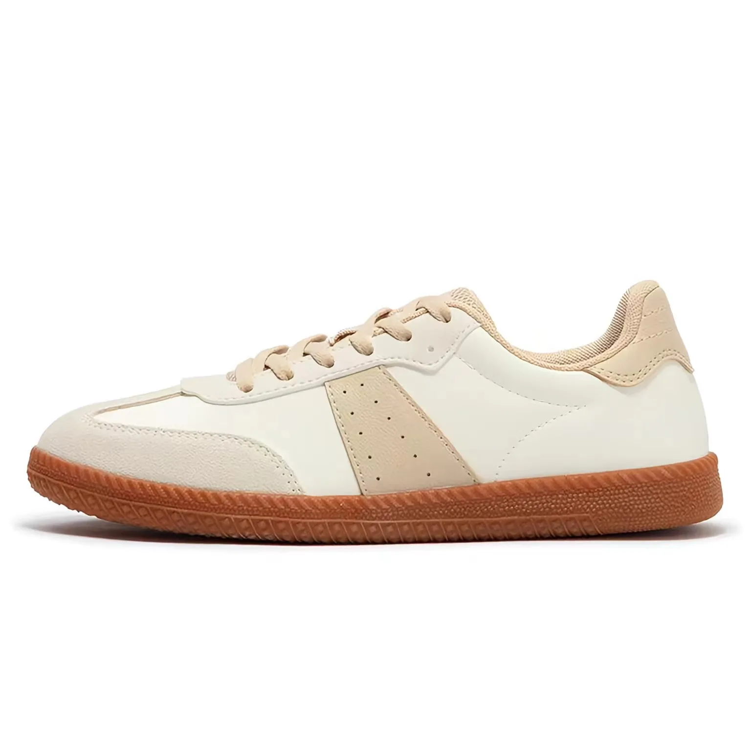 Maden Unisex German Trainer Casual Shoes Vintage Sneakers sports shoes Men Women Leather Sneakers male Retro Design Lace-up