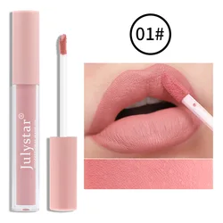 Low order matte lip glaze matte lipstick non-stick cup does not fade lip gloss brand cosmetics wholesale