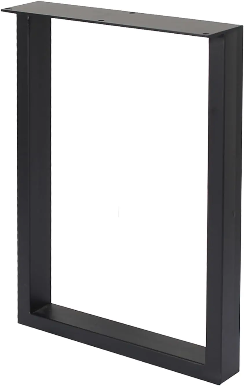 Heavy Duty Black Metal Table Legs for Coffee and End Tables Modern DIY Furniture Legs for Kitchen and Outdoor Use Bench Legs