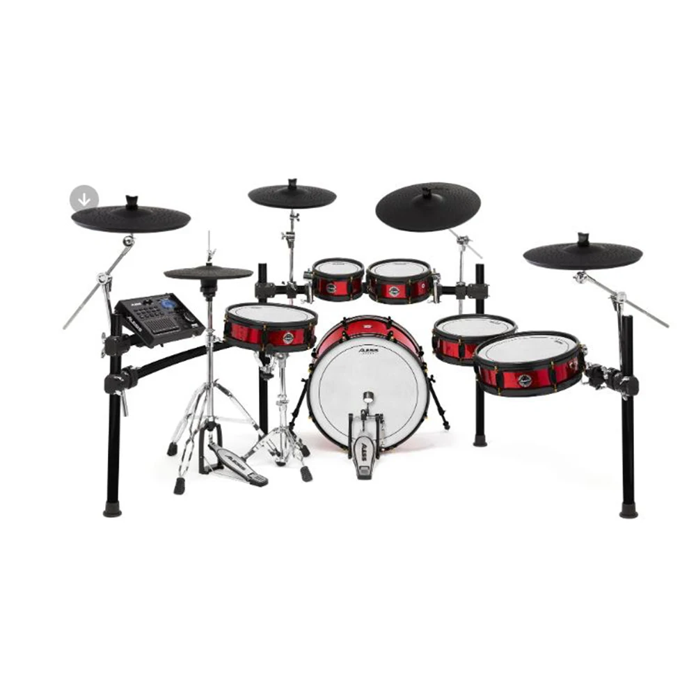 Alesis DM10 MKII Pro Electronic Drum Set Double Bass Essentials Bundle