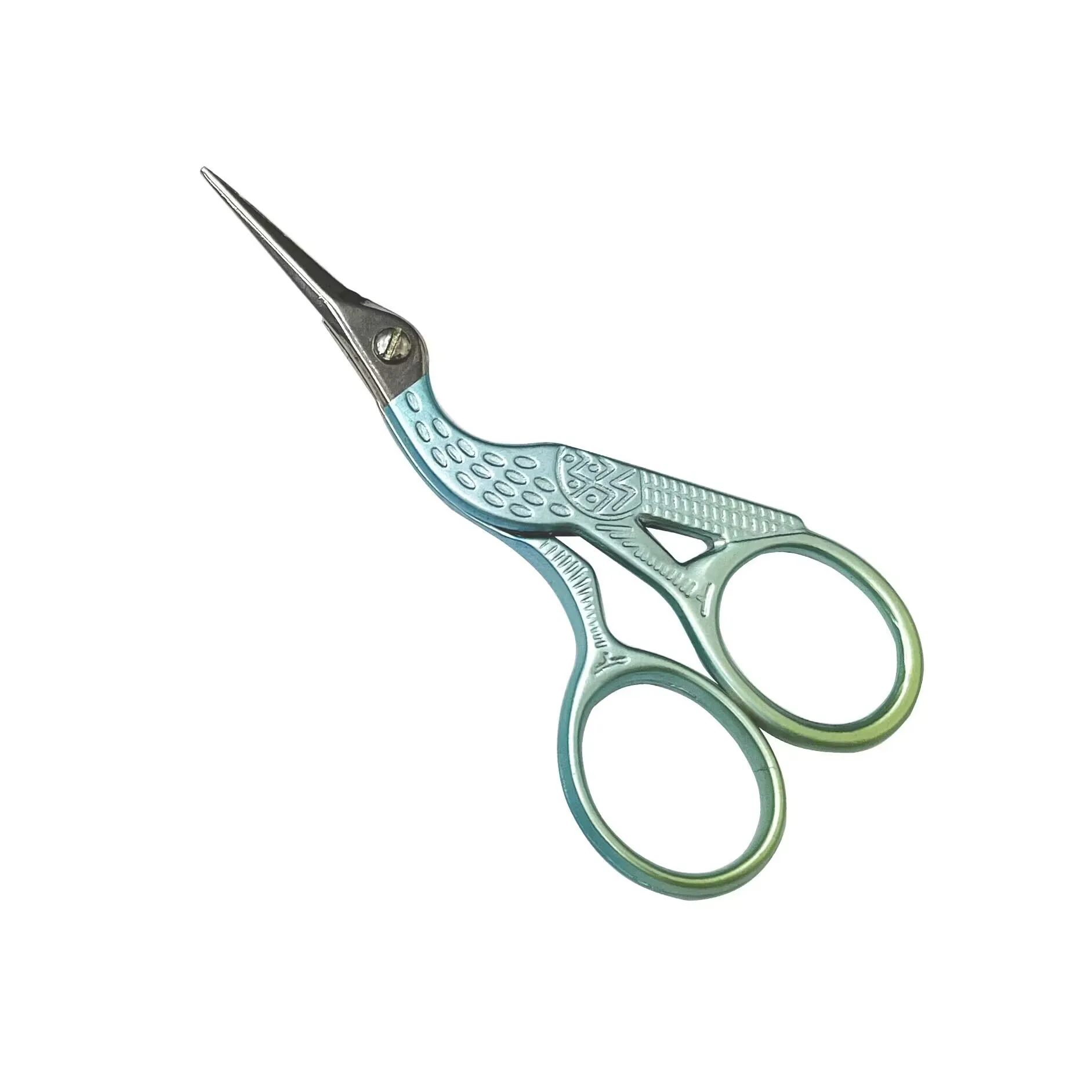 Stainless Steel Handicraft Retro Paper Cut Embroidery Pointed Scissors Household Tailor School Scissors Fabric Sewing Scissors