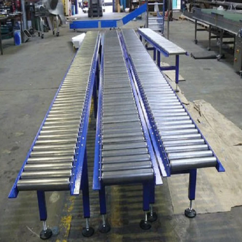 Versatile Carbon Steel Made Gravity Conveyor Roller For Multiple Industry Best Large Capacity Conveyors From India