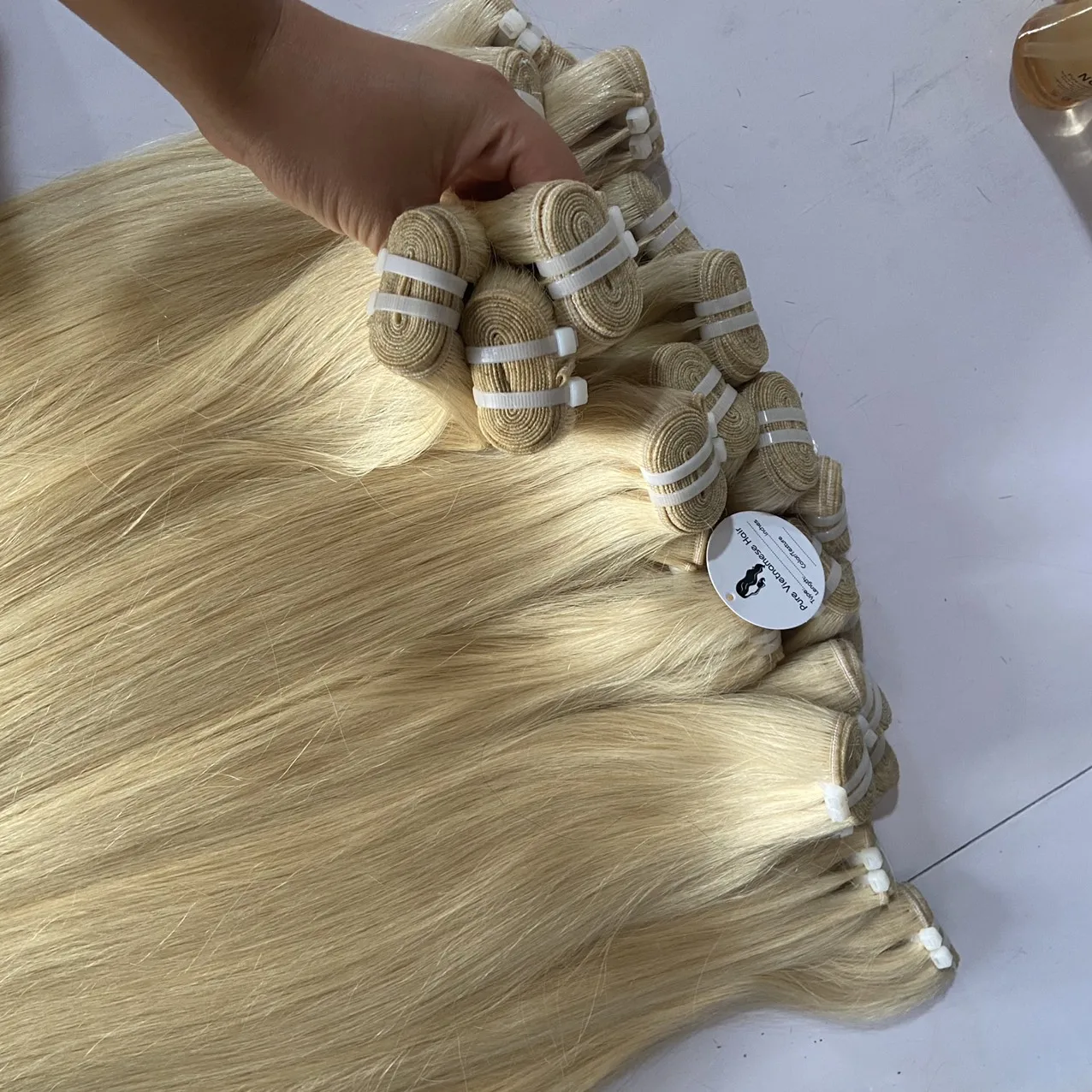 100% real hair is selected from strong hairs to create the best quality for the product