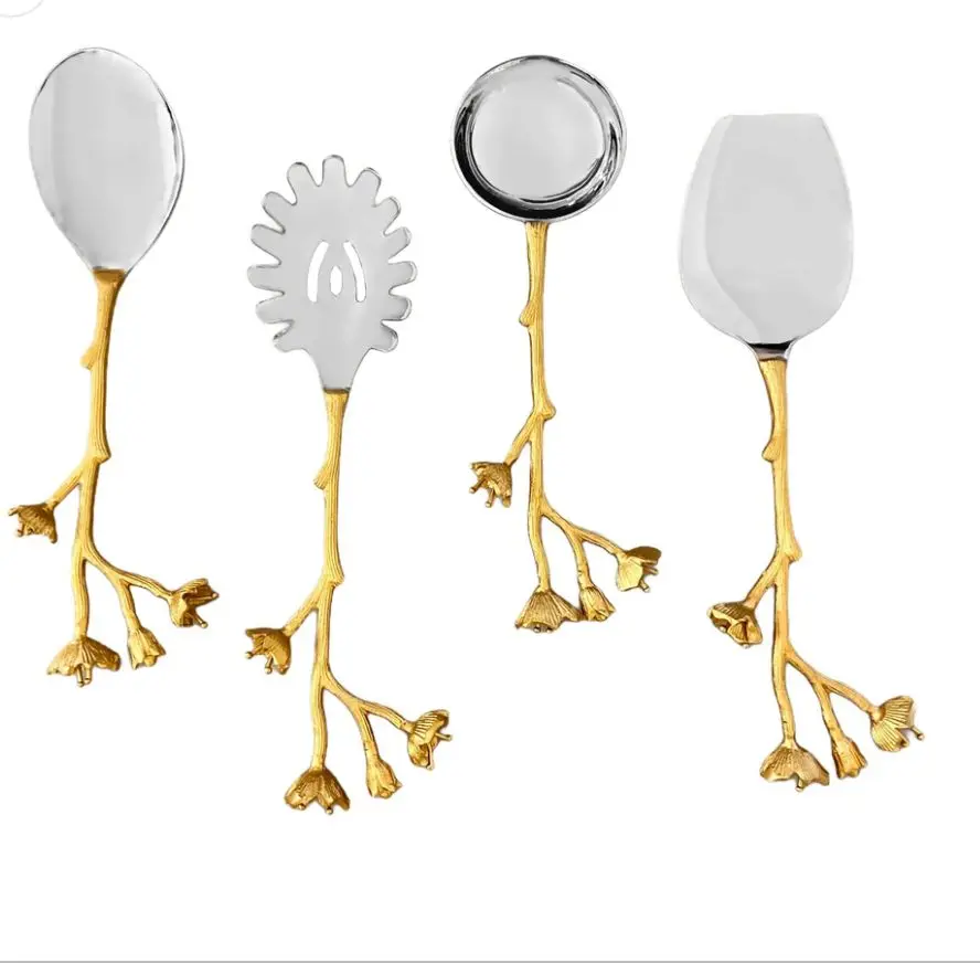 Designer Kitchen Utensils wedding Cutlery Designer Flatware Set  Silverware Collection Glamorous Dining Experience