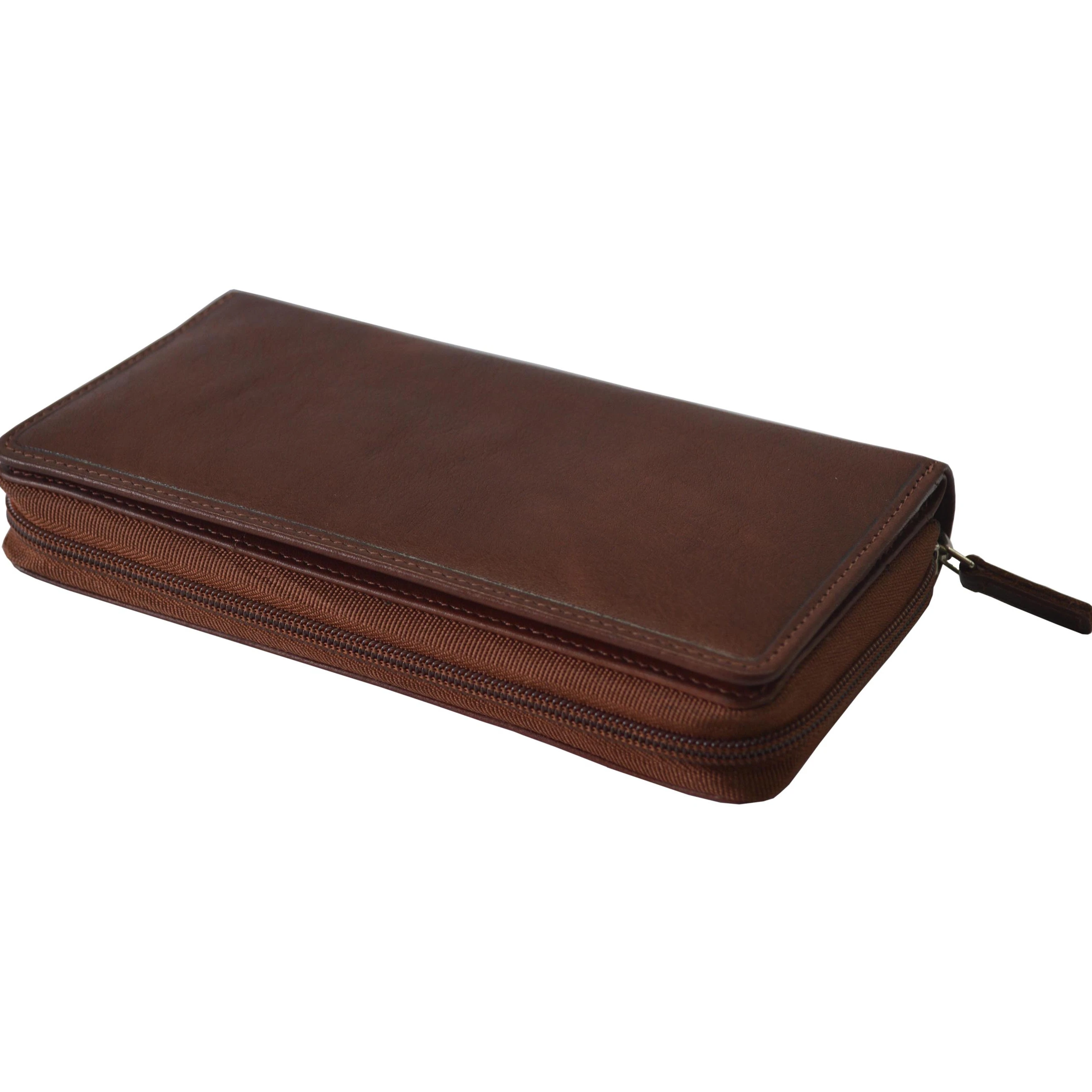 manufacturer high quality soft trending genuine leather RFID protected ladies card holder wallet purse for girls lady women bag