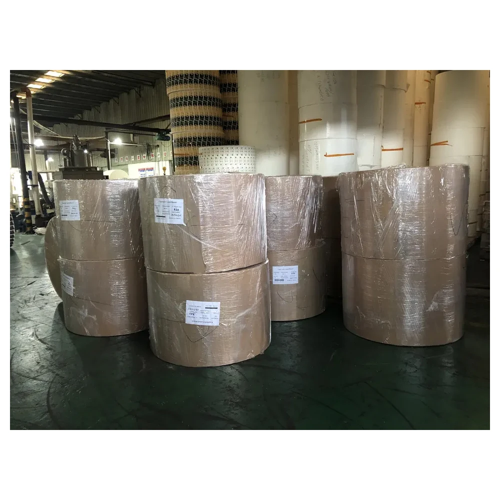 Indian Manufacture Supply PE Coated Paper Fan Coffee Cup Raw Material For Making Cup Roll At Best Affordable Price