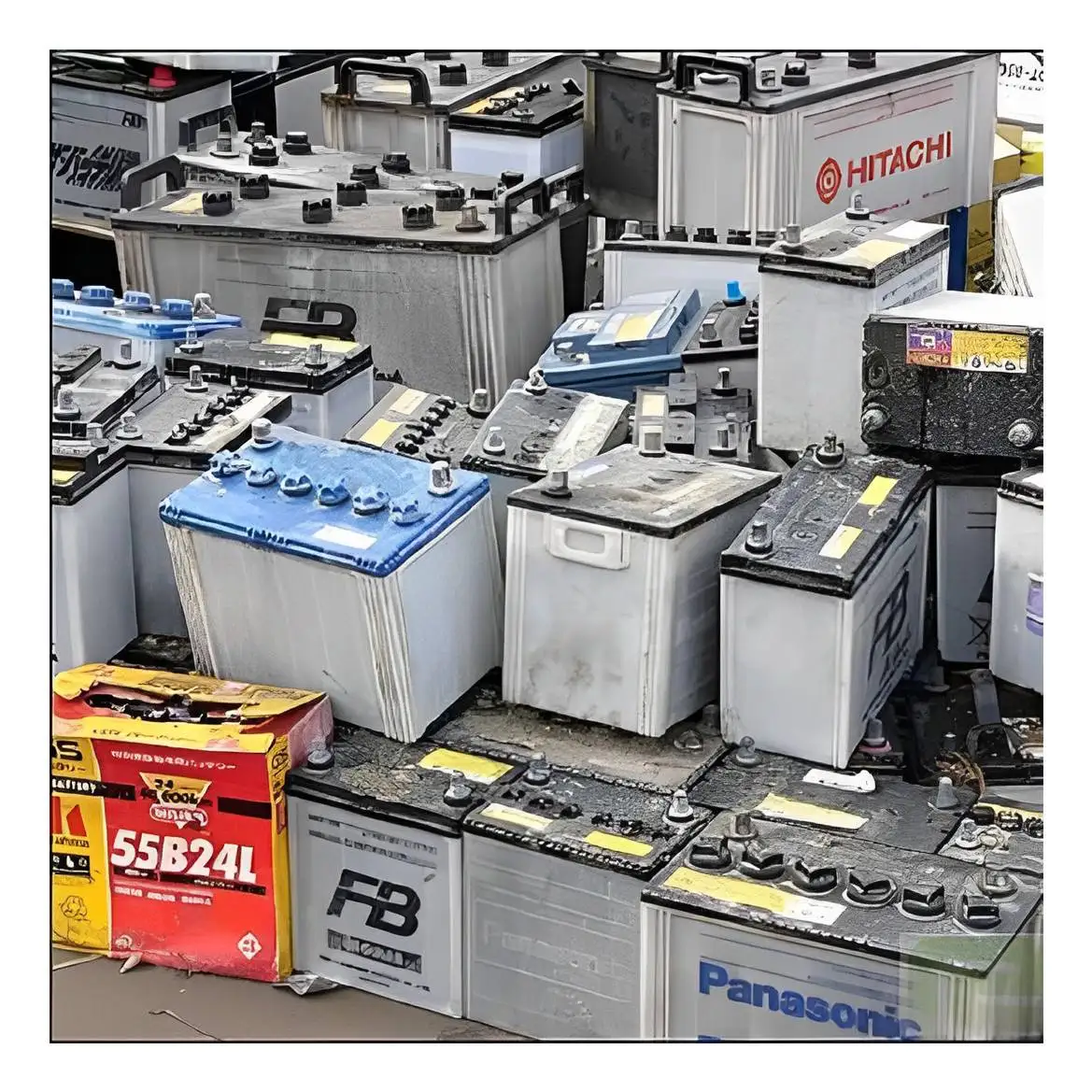 Malaysia Recycled Products Hot Deals Alkaline Battery / Carbon -Zinc Battery Quality Guaranteed Recycled Battery Scrap