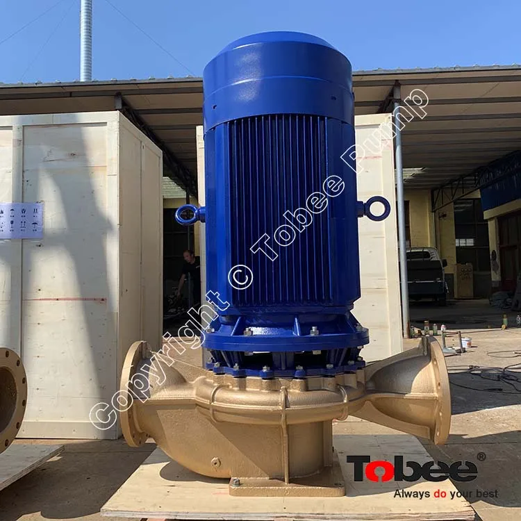 Marine Vertical Inline Pump with Bronze Impeller for Seawater Desalination and Salt water treatment plants