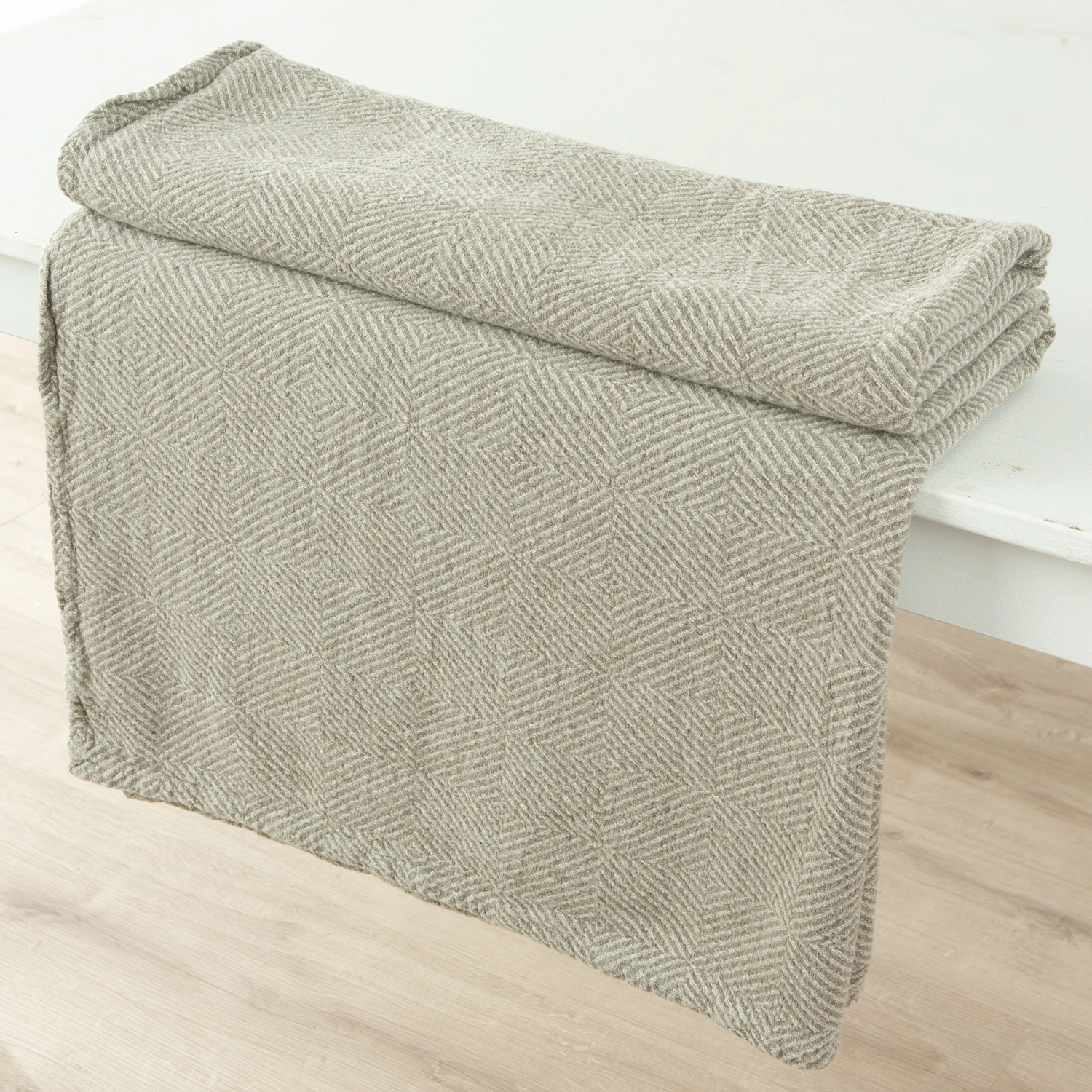 Премиум 100% льняные тканые покрывала экологически чистые Роскошные стеганые узоры ультра мягкие летние индивидуальные веса дома оптом