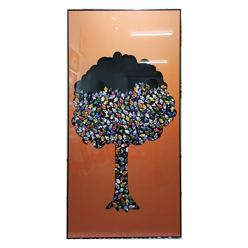 Hot-Selling 3D Building Block Style Wall Art Murals Nude Watercolor on Canvas Creates a Space Full of Vitality and Personality