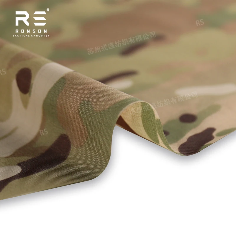 210T Ripstop fabric camouflage MC fabric taffeta nylon ripstop sleeping bag waterproof polyamide fabric