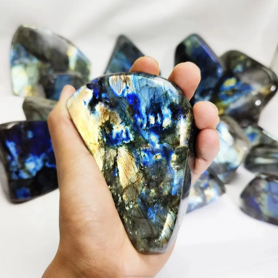 Freeform Labradorite crystals healing stones high quality rocks crystal crafts for fengshui home decoration labradorite freeform