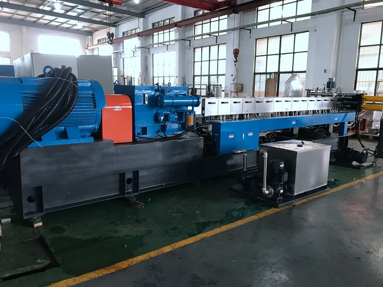 Pellet Granulator Machine  Plastic Pelleting Twin Screw Extruder