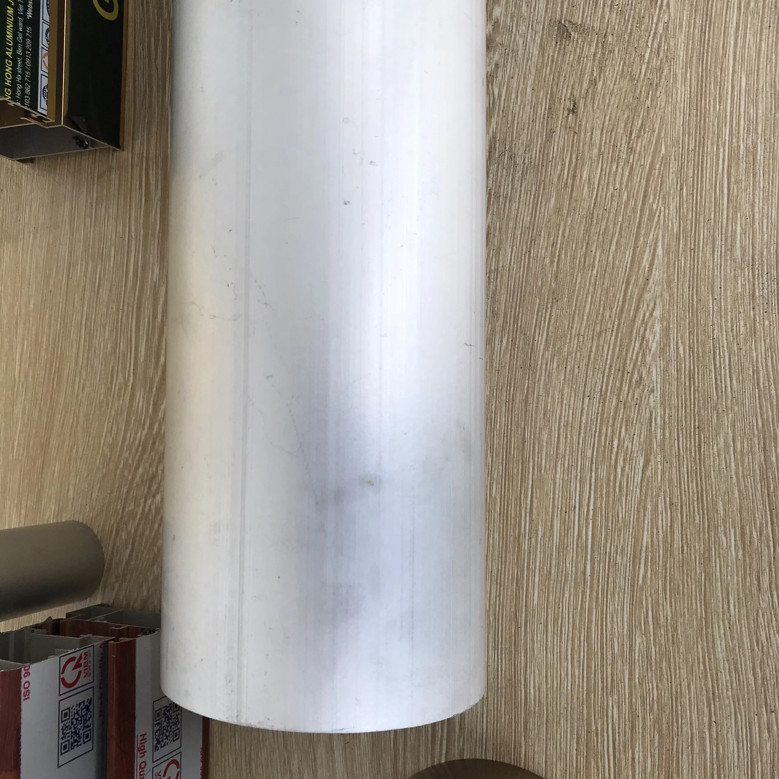 Tube Aluminum Extrusion used for construction and industrial