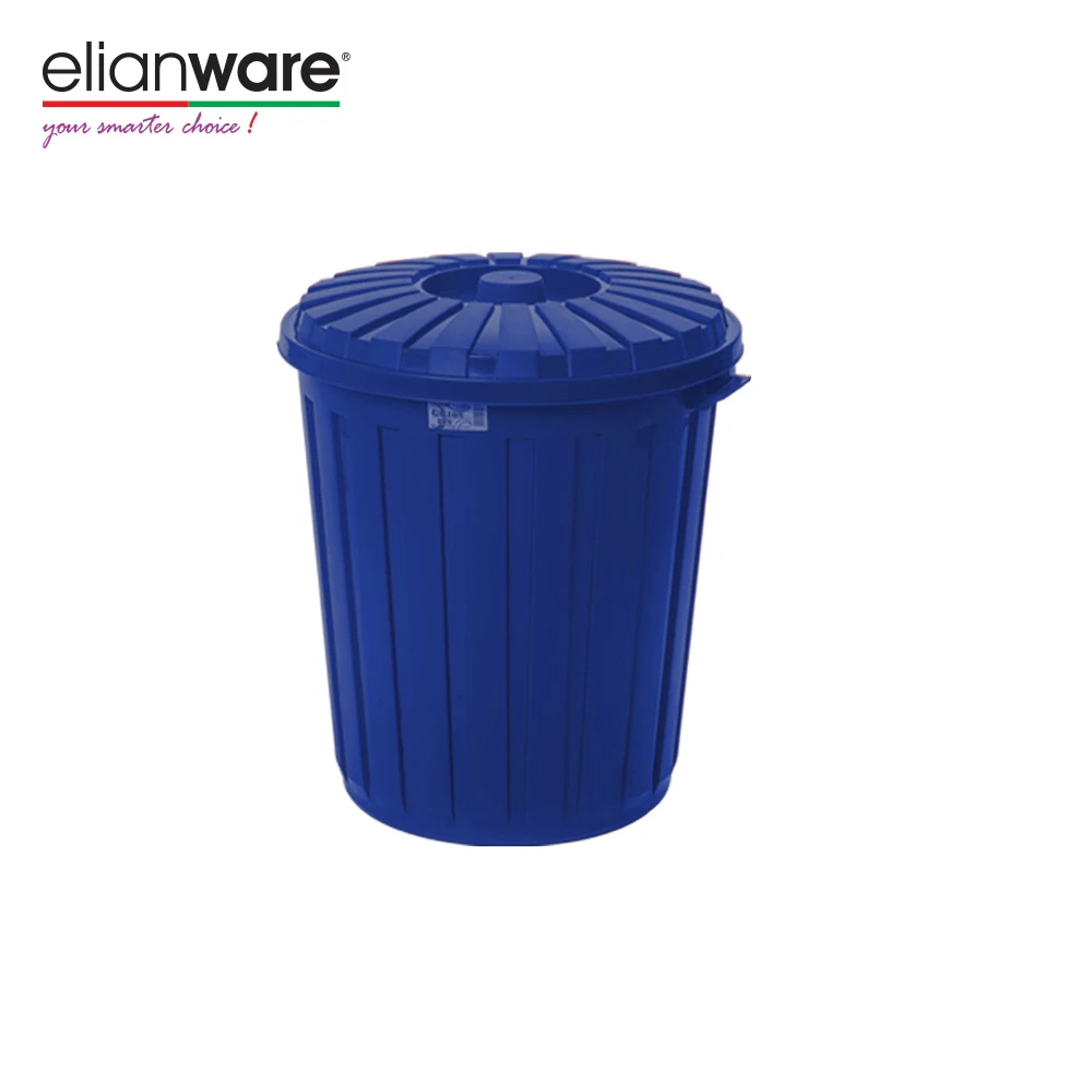 Elianware Restaurant New Heavy Duty Gallon Plastic Pail Large Garbage Trash Bin Kitchen Food Waste Bucket Dustbin