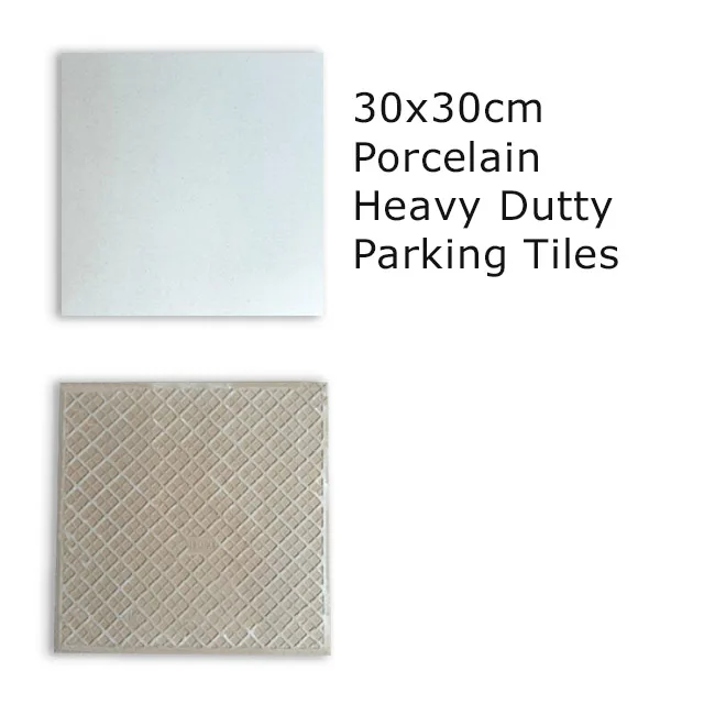 300x300 MM Ceramic Floor Tiles White Ivory Grey Colour Salt And Pepper Body Porcelain Heavy Duty Floor Tiles