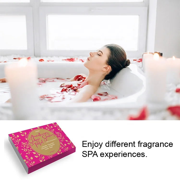 Natural Herbal 6 Packs Shower Steamers Shower Bath Bombs Tablets for soothing body mind