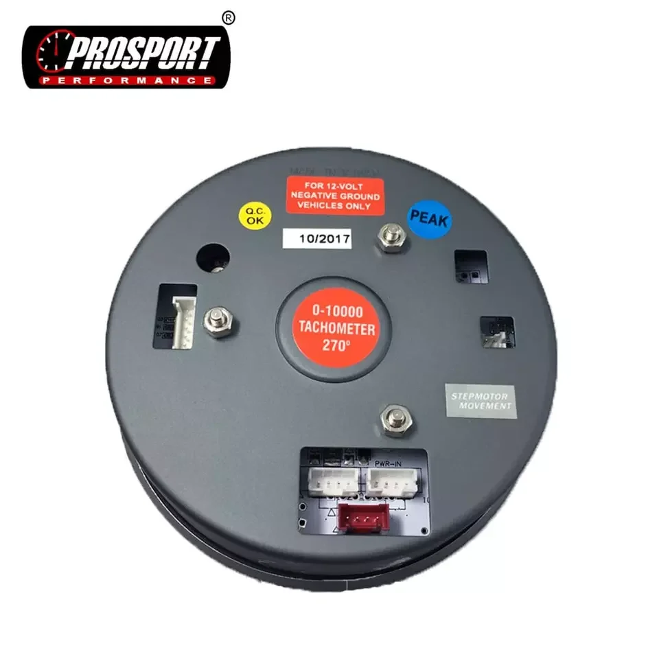 95mm RPM Meter Digital Tacho Tacometro Analog 3 Color