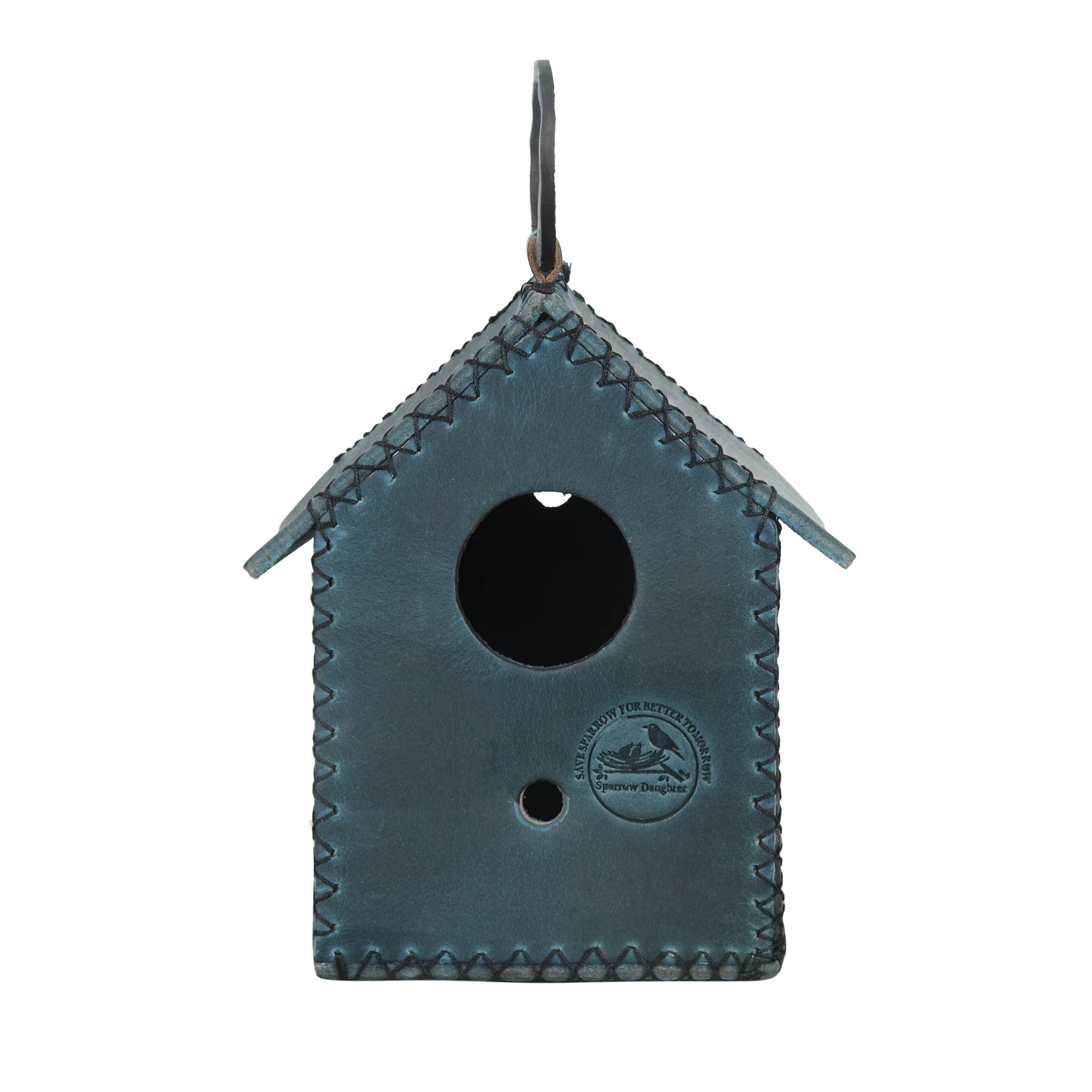 CUSTOMIZED LEATHER BIRD HOUSE FOR SALE AT FACTORY PRICE