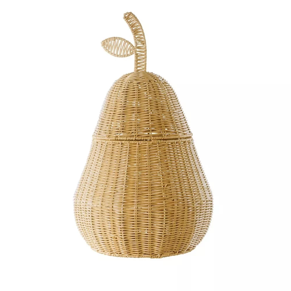 Hot Sale Rattan Wicker Woven Baskets Ecofriendly Home Storage & Organization Decorative Clothing Laundry Baskets With Lids