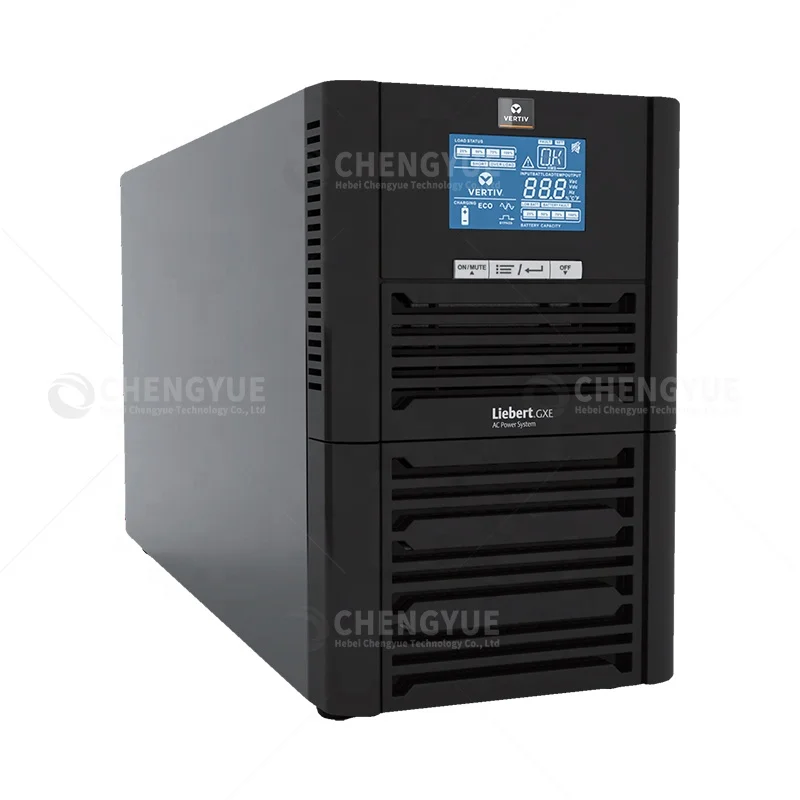 Vertiv Liebert GXE series UPS 1-3 kVA   intelligent online UPS system tower type supplying AC power