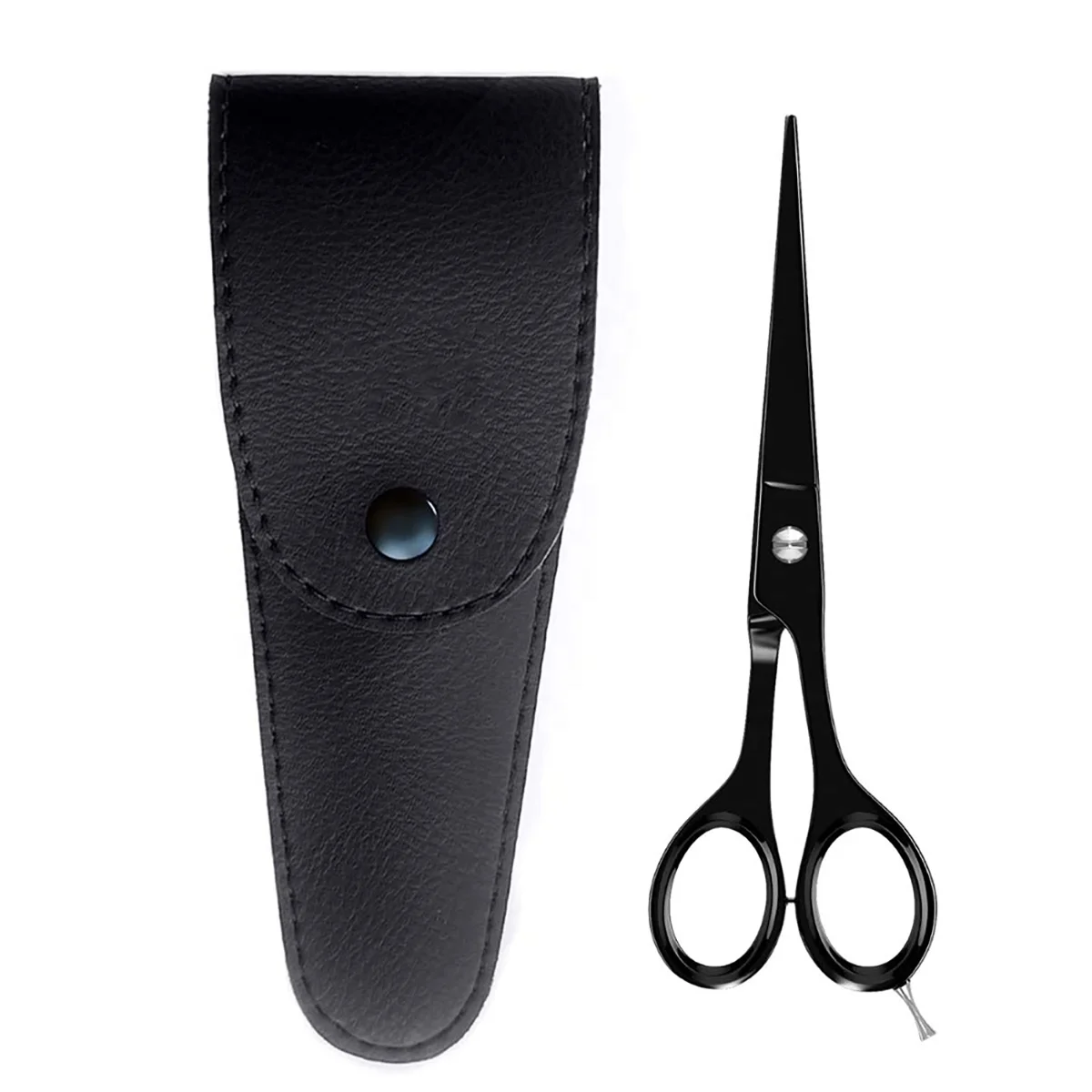 Barber Scissors 440C Barber Scissors Case | Powder Coating Best Barber Scissors | Personal Barber Kit German Stainless Steel