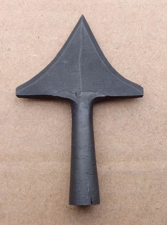 Hand Forged Medieval Arrowhead, Broadhead, Javelin Head, Broadtail Arrow Point, Viking Weaponry, Archery, Hunting, SCA
