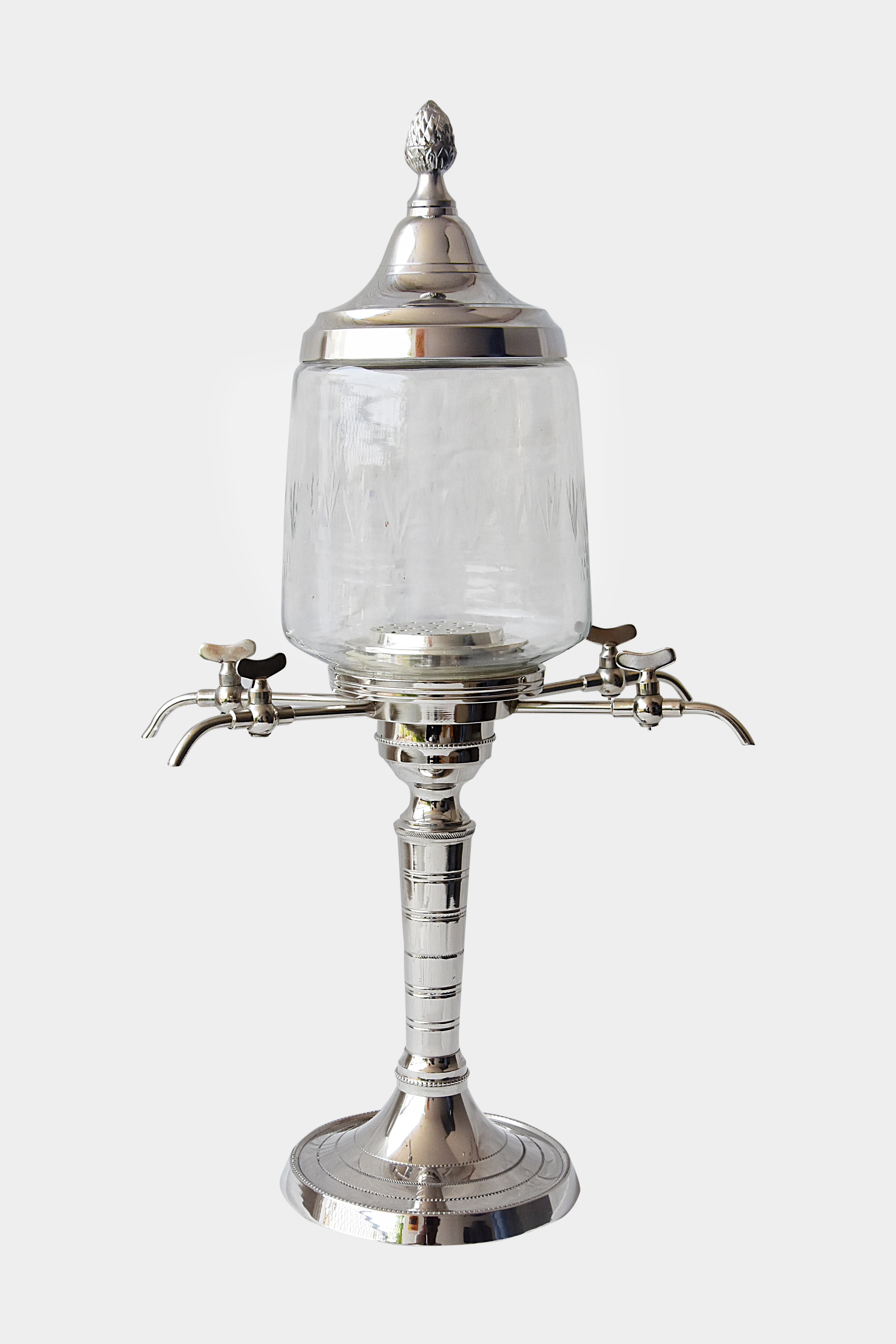 Handmade High Quality Metal ABSinthe Decanter Classic Style Portable Wine Fountain for Barware Gift with Classic Gift Box