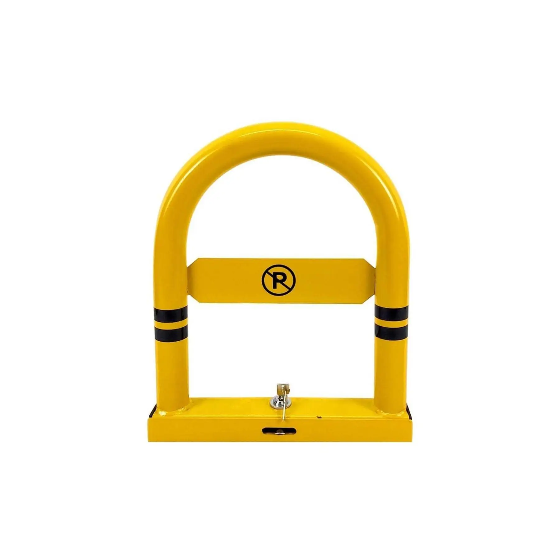 Locked Parking Barrier Reclining U Post