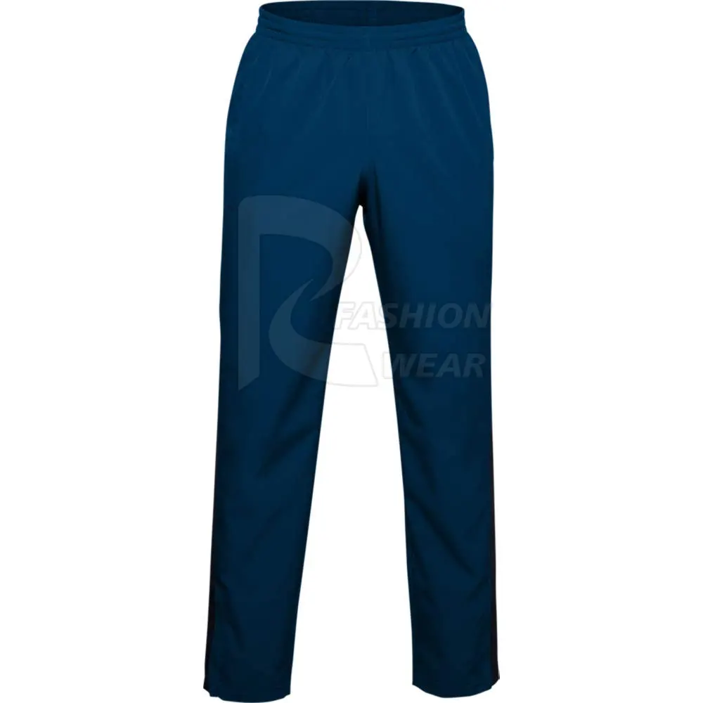 Wholesale Track Pants Solid Color Drawstring Polyester Made Track Pants For Gym