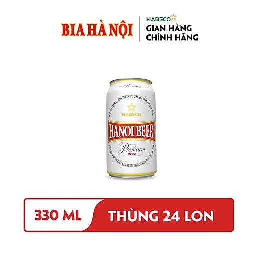 Beer Premium can 330 ml from vietnam